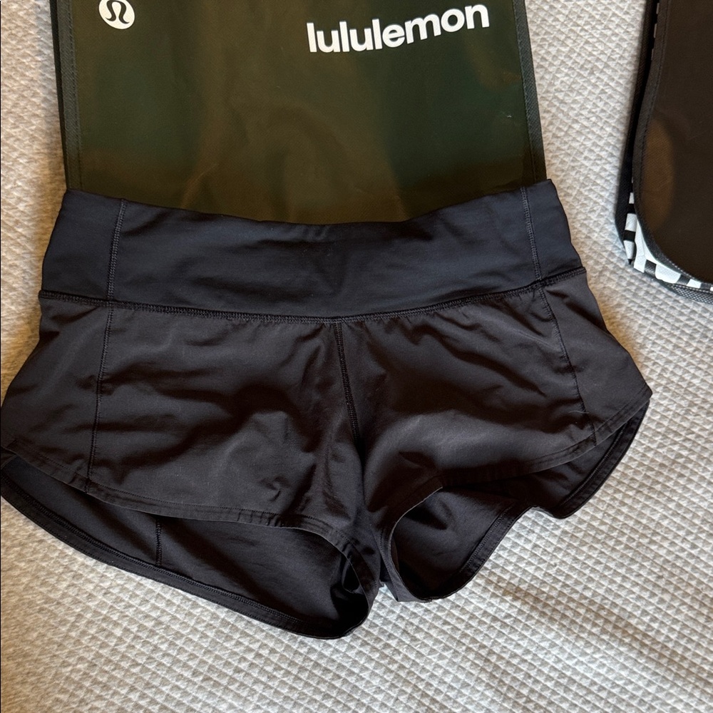lululemon athletica Women's Athletic Black Shorts